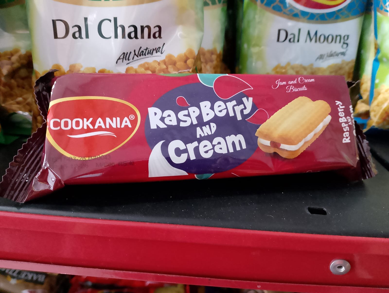 Raspberry and Cream
